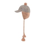 Chevron cap with ear flaps