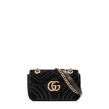 Gucci GG Marmont Mini-Tasche aus Samt - view 2