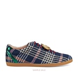 Baskets à imprimé tartan avec motif GG