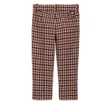 Pantalone in misto lana a quadri