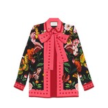 Hemd mit exklusivem Gucci Garden-Print