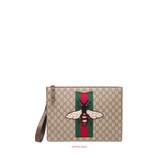 Gucci GG Supreme men's bag with bee - view 2