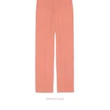 Pantalon ample en laine vintage