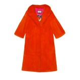 GG Diamond intarsia mink coat