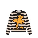 Striped wool Woodstock sweater