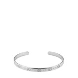 Icon bracelet in white gold