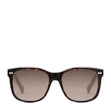 Square-frame acetate sunglasses