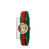 Gucci Plexiglas watch with green and red motif, 24x40mm - view 2