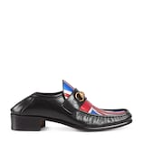 Gucci ユニオンジャック ホースビット レザーローファー - view 2