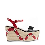 Gucci Leather Kingsnake espadrille - view 2