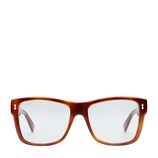 Rectangular-frame acetate sunglasses