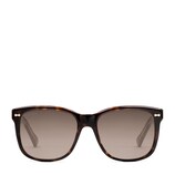 Square-frame acetate sunglasses