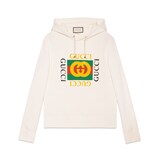Gucci Cotton sweatshirt with Gucci print - view 2
