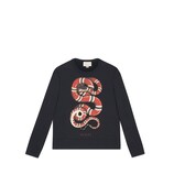 Gucci Cotton sweatshirt with snake print - view 2