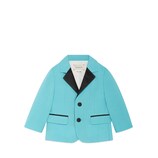Gucci Baby Jacke aus Twill mit Stickereien - view 2