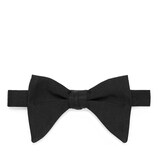 Gucci Children's long silk faille bow tie - view 2