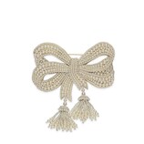 Gucci Broche à nœud avec perles en résine - view 2