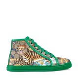 Gucci Children's GG felines high-top sneaker - view 2