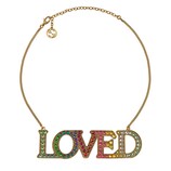 Gucci Loved necklace with crystals - view 2