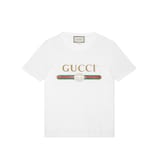 Gucci Washed t-shirt with Gucci Logo - view 2