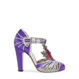 Gucci Décolleté t-strap con fiore - view 2