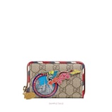 Gucci 〔グッチ クーリエ〕GGスプリーム キャンバス カードケース - view 2