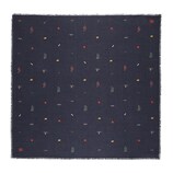 Gucci Châle en coton et modal avec broderies - view 2