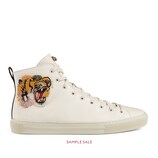 Gucci Leather high-top with tiger - view 2