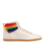 Gucci High-top sneaker with rainbow - view 2