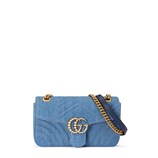 Gucci 〔GGマーモント〕 日本限定 デニム ショルダーバッグ - view 2