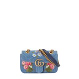 Gucci 〔GGマーモント〕 日本限定 デニム ミニバッグ - view 2