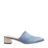 Gucci Satin slipper with removable crystal bow - view 2