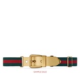 Gucci Web belt with square buckle - view 2