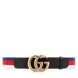 Gucci Sylvie Web belt with double G buckle - view 2