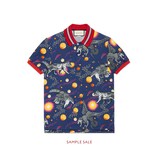 Gucci Space Animals print polo - view 2