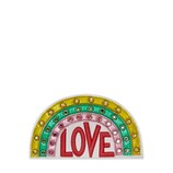 Gucci Embroidered rainbow leather patch - view 2