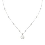 Gucci Interlocking G necklace in silver - view 2