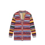 Gucci Tiger cards print reversible cardigan - view 2