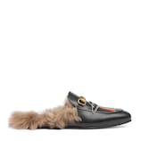 Gucci Princetown leather slipper with appliqués - view 2