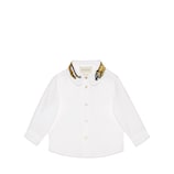Gucci Chemise pour bébé en coton avec tigre - view 2