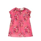 Gucci Baby-Kleid aus Seide mit Blumen-Print - view 2