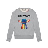 Gucci Sudadera de Algodón con Planeta - view 2
