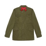 Gucci Parka Revestida con Estampado Gucci - view 2