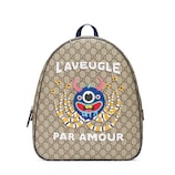 Gucci Children's GG Supreme monster backpack - view 2