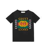 Gucci 〔チルドレンズ〕Gucci プリント コットン Tシャツ - view 2
