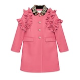 Gucci Children's wool coat with embroidery - view 2