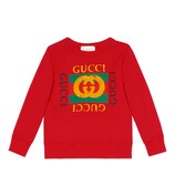 Gucci 〔チルドレンズ〕Gucci プリント スウェットシャツ - view 2