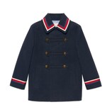 Gucci Veste pour enfant en coton avec bande Web Sylvie - view 2