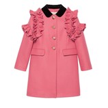 Gucci Abrigo Infantil de Lana con Fruncidos - view 2