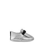 Gucci Baby metallic leather fringe loafer - view 2